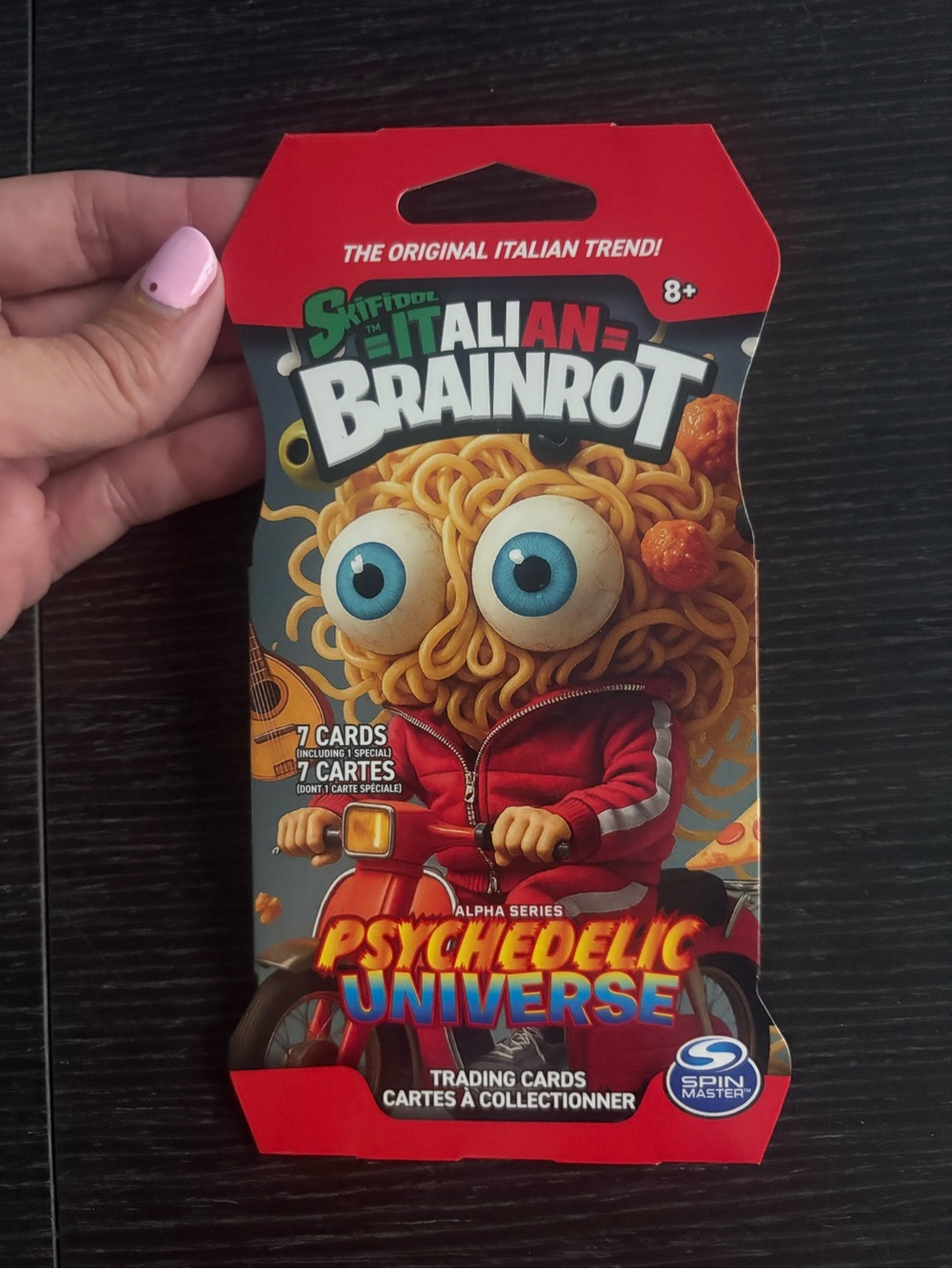 Italian Brainrot Psychedelic Universe Trading Card Pack, Unopened, Sealed